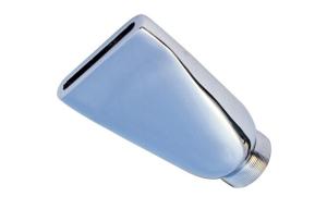 China Hydrotherapy Flat Four-hole Line Spray Fountain Head For Pools Stainless Steel wholesale
