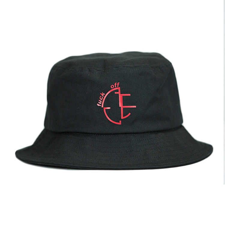Soft Fisherman Bucket Hat / Camouflage Rubber Printed Bucket Hats