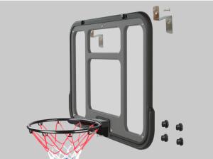 China PC Basketball Board And Ring Mini Customize Mini Kid Basketball Hoop Backboard wholesale