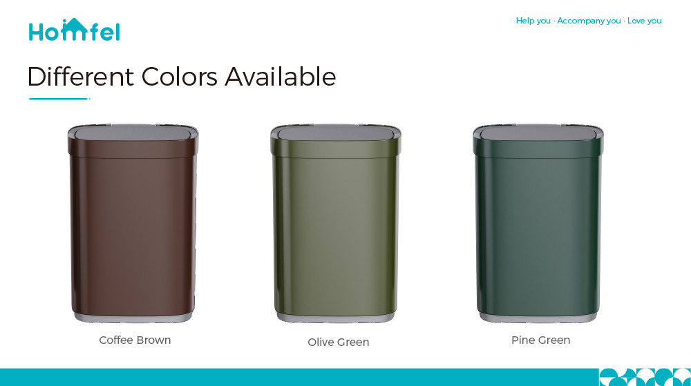 Household 65L Touchless Smart Sensor Waste Bin for Office Kitchen Stainless Steel Automatic Garbage Container