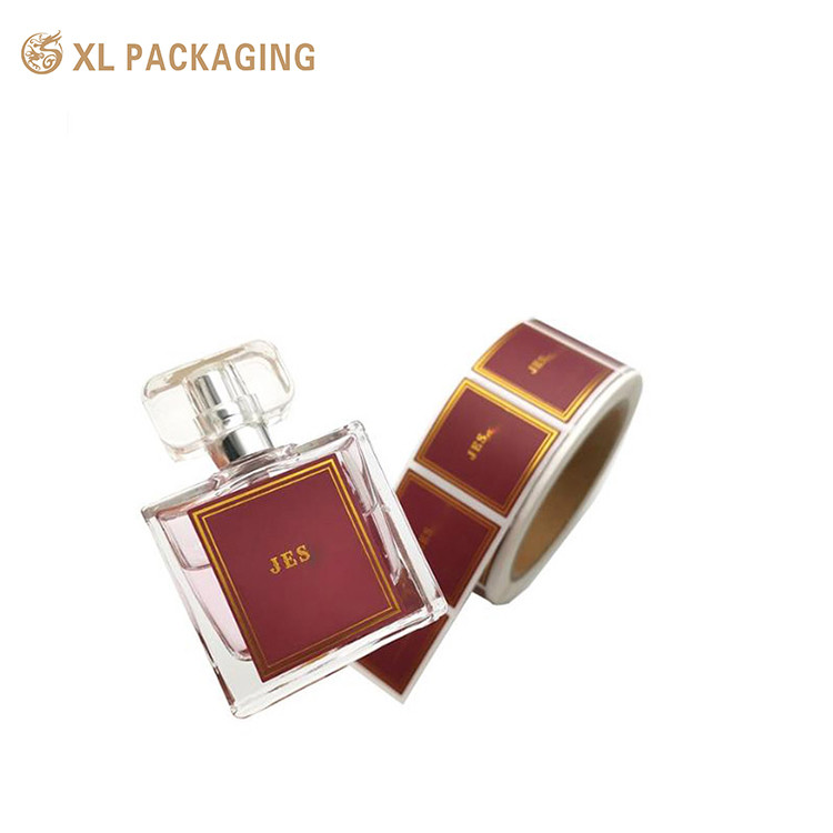 Package Labels Embossed Sticker Customized Gold Foil Luxury Custom Printing Label