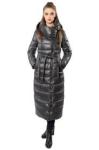 FODARLLOY Shine High Quality ladies warm hooded fur collar cotton-padded clothes