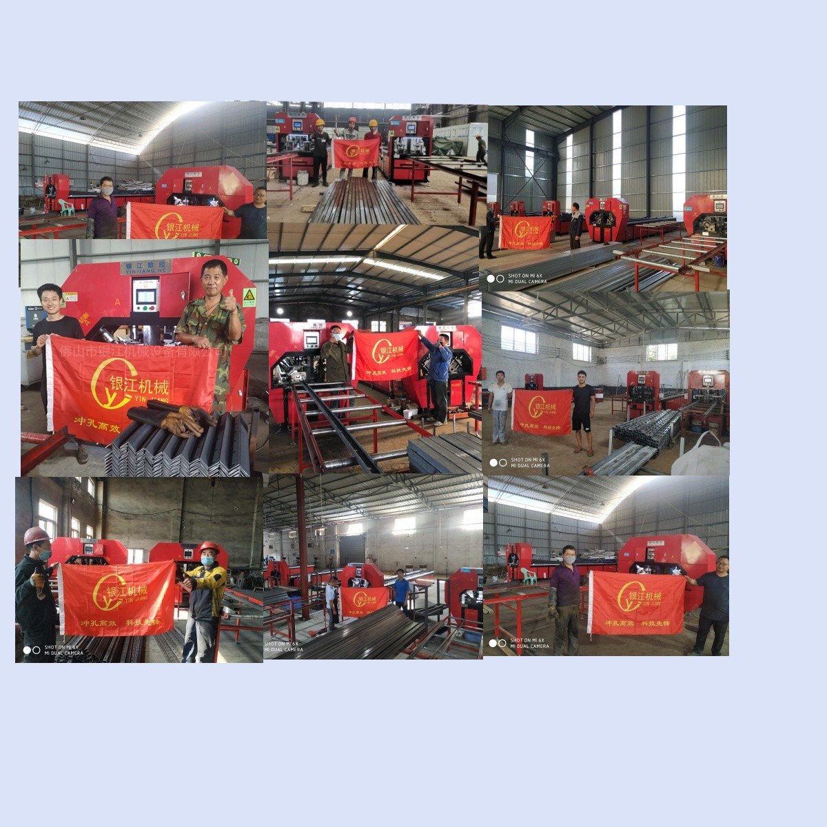 3500kg Load Capacity Angle Steel Punching And Cutting Machine For Steel Fabrication