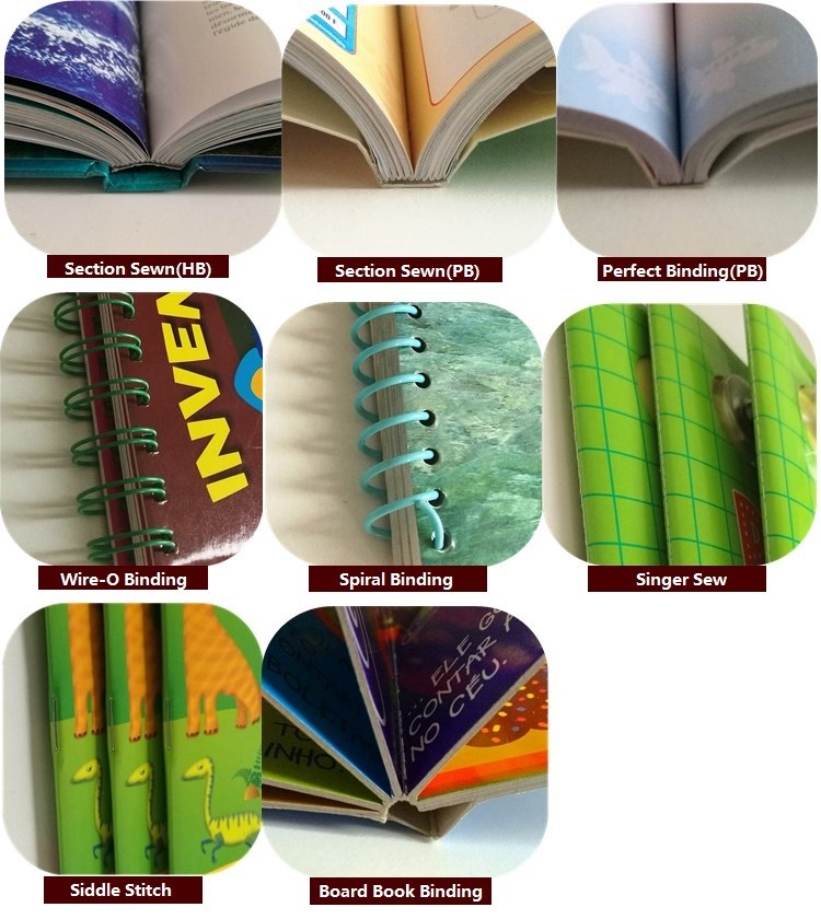 Fancy Color Professional Childrens Board Books Gloss Art Paper For Children Education