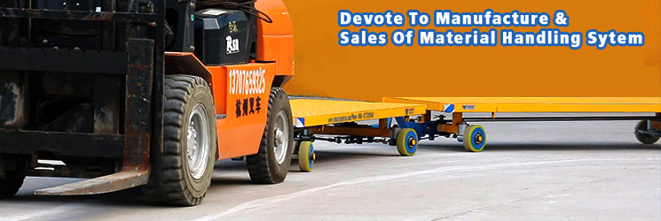 20 ton non motor trackless types of Industrial Transfer Trolley