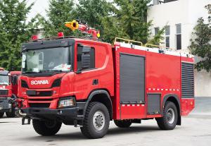 China Scania 4X4 Airport Fire Fighting Truck Arfff Rapid Intervention Vehicle Price Specialized Vehicle China Factory wholesale