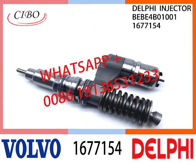 VOL 1677154 BEBE4B01001 Fuel engine Diesel Injector 1677154 BEBE4B01001 A0 for VOL D12 3045 EURO SPEC