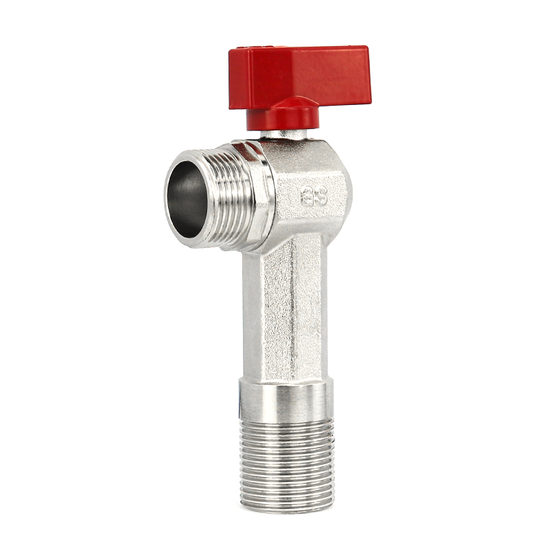 Bathroom Toilet 2 Way Angle Valve Standard Cold Water Tap Angle Valve