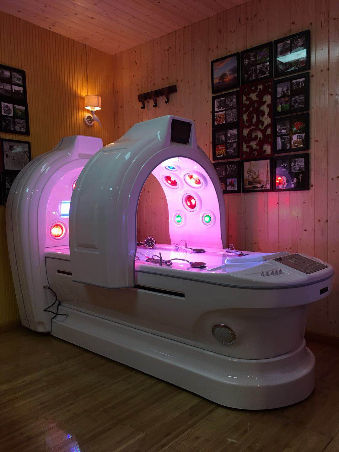 1500W Ozone Sauna Steam Hydrotherapy Capsule Detox Photon Treatment
