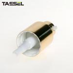 Gold Coated Hand Cream Pump Dispenser 20 410 0.2ML Durable Airless Foundation