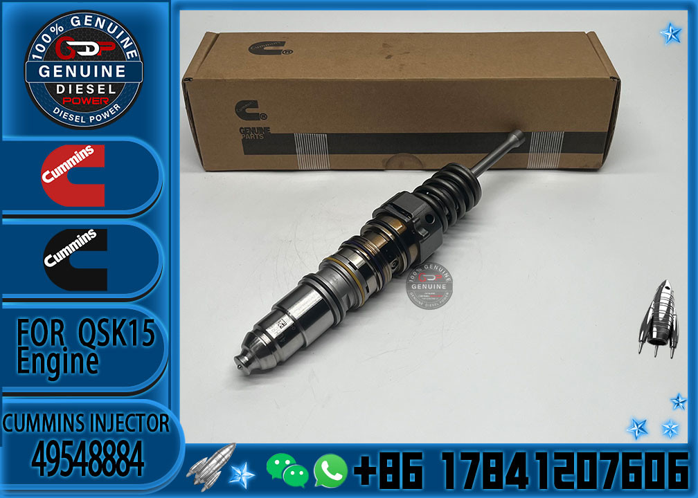 Genset Injector Diesel Engine X15 ISX15 QSX15 Fuel Injector 49548884 49548884 for cummins