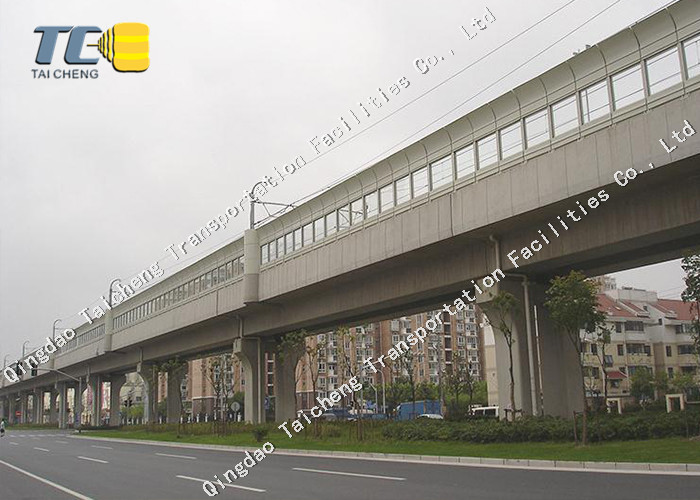 Recyclable Highway Sound Barrier Weather Resistance Long Service Life