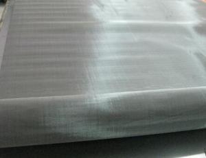 China Fine Stainless Steel 304 316 Wire Cloth, 200Mesh Plain Weave 0.0021&quot; Wire 48&quot; Wide wholesale
