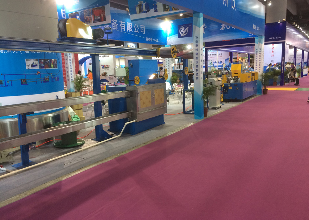 Electrical Cable Plastic Wire Winding Machine Cutting Extrusion Wire Bunching Machine