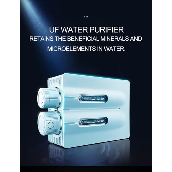 Large Flow 14.5-58psi Ultra Filtration Water Purifier 2 Stage 0.01micron