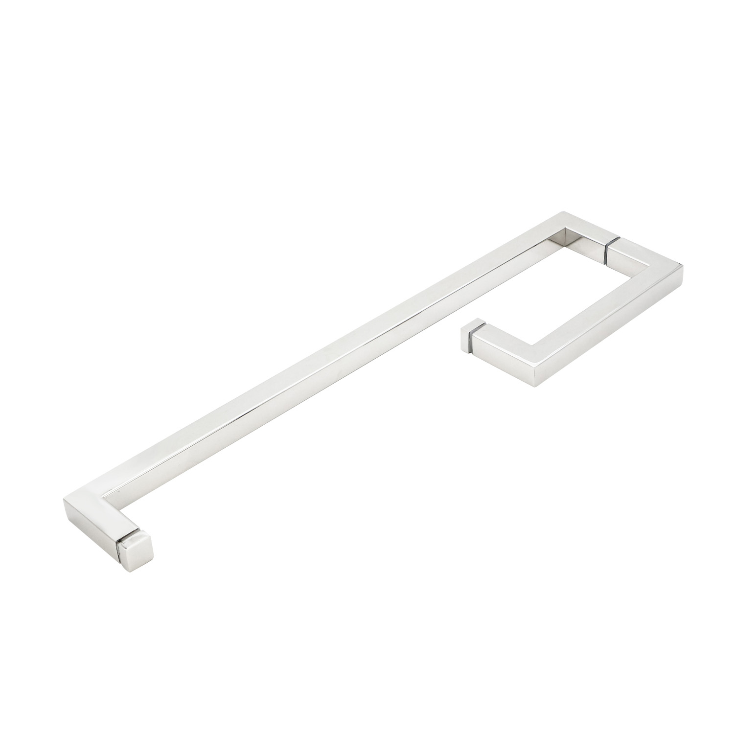 Entrance Black Door Handle Pull for Stainless Steel Frameless Sliding Shower Glass Door