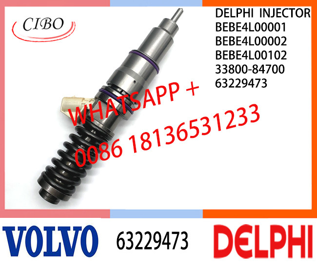 Fuel engine Diesel Injector 33800-84700 BEBE4L00001 BEBE4L00002 BEBE4L00102 63229473 E3.5 for HYUNDAI L ENGINE WITH EGR