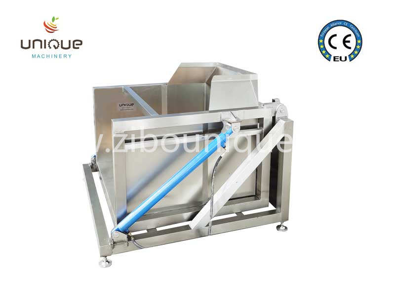 Hydraulic Tipping Machine for Hassle-Free Unloading of Root Vegetables and More