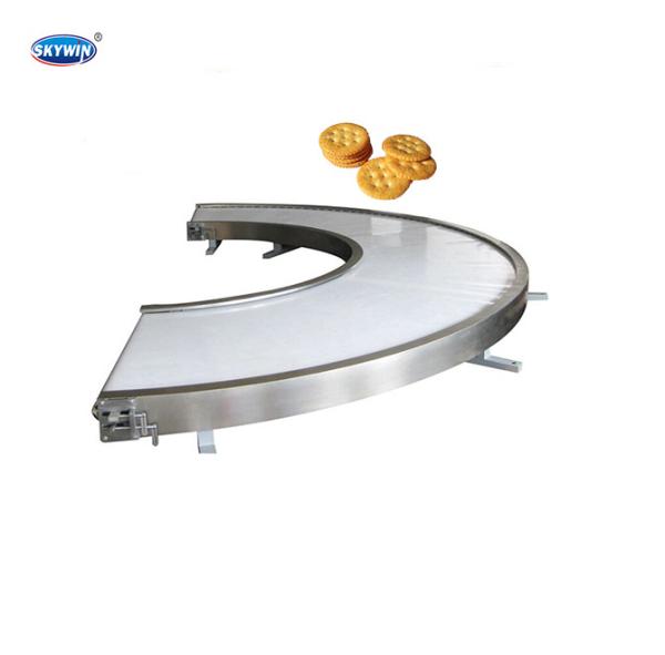 Biscuit Making Auxiliary Machine PVC Belt Conveyor Machine Independent Motor
