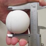SiC Content 99.99% High Purity Alumina Ball 70-150mm for Bulk Density 2.25-2.65g