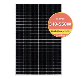 China Wholesale Outdoor Half-Cell Monocrystalline Solar Panel 540W 545W 550W 560W Solar Panel wholesale