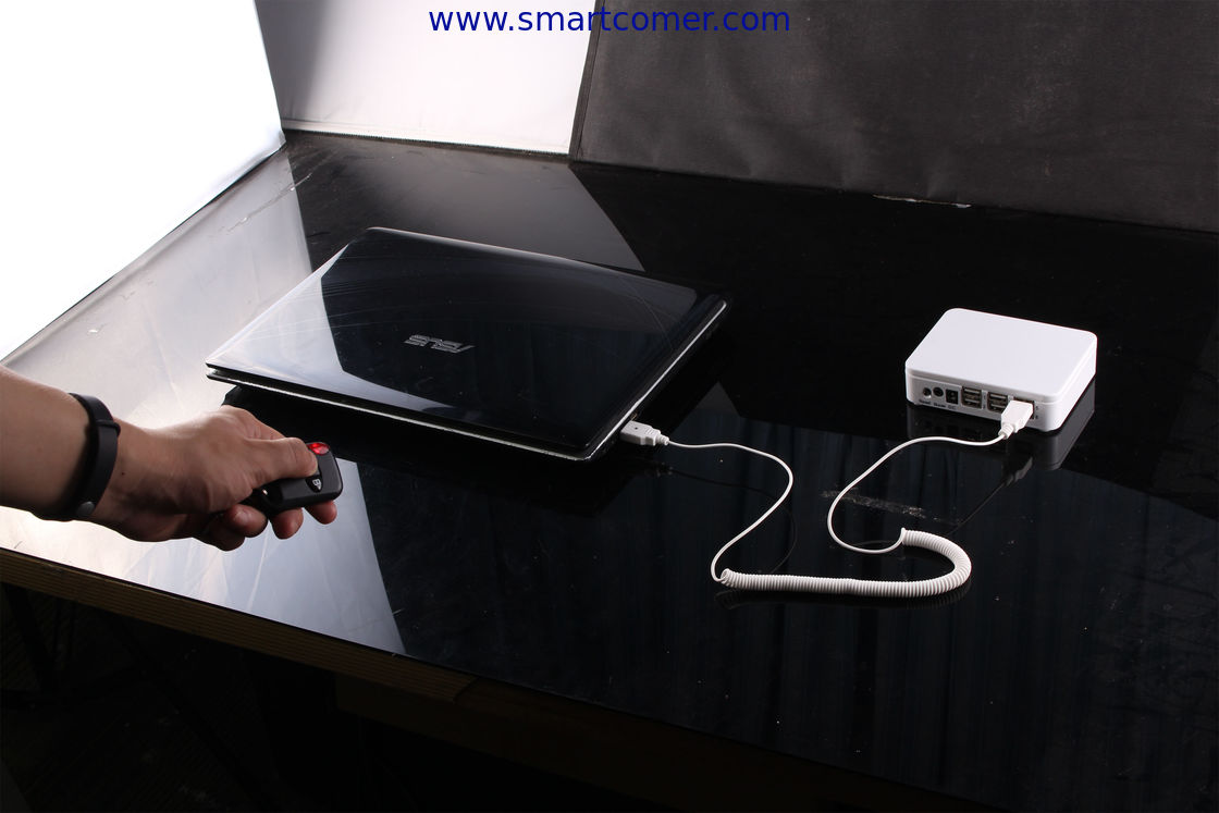 COMER 1port Security alarm laptop display system for notebook computer cable locking devices