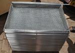Food Baking Stainless Steel Wire Mesh Cable Tray For Oven Oil Resistant