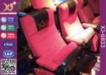 Water Proof Plastic Cover Movie Theater Chairs , Cinema Seating Furniture