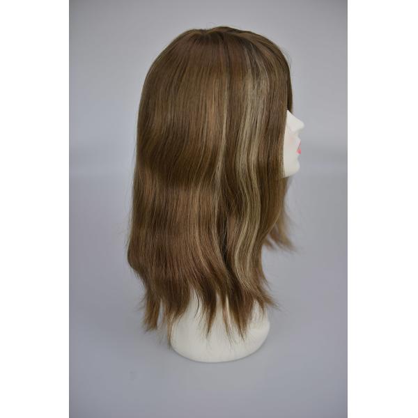 Large Cap Sheitel Jewish Wig Curly 100% European Human Hair