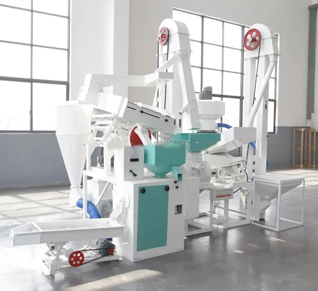 Customized Mini Rice Mill Production Line Milling Machinery 18.5kw