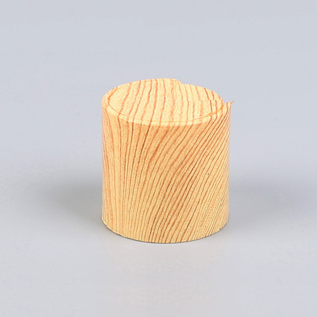 Wood Disc Top Cap 24mm 410 Milk Water Polypropylene Bottle Caps Lids