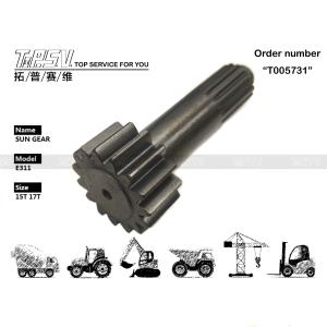 China 6I-6515 Energy Mining E311 Excavator Travel 1 Stage Sun Gear Motor Parts wholesale
