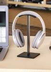 Anti Scratch Desk Gaming Headphone Stand 23cm Aluminum Base