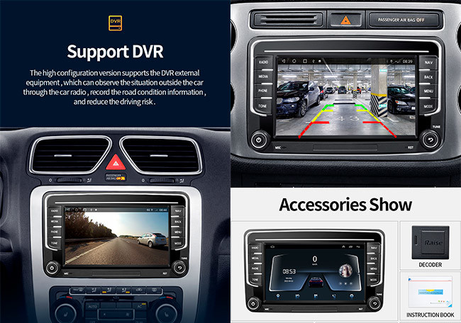 Tiguan Vw Passat Stereo GPS Navigation Stereo Vw Golf Mk5 Bluetooth Stereo MK5 Jetta