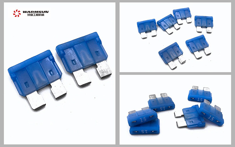 B241300000024 15 Amp Blade Fuse 15-20.25A Motor Grader Spare Parts