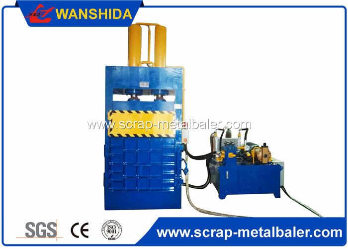 Powerful Pressing Force Hydraulic Pet Bottle Baling Press Machine 72’’ × 36’ Size