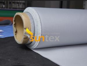 China PU Coated Fiberglass Fabric Fireproof Cloth for Camping Tents wholesale