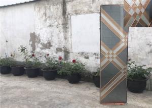 China Artistic Decorative Patterned Glass Various Shape / Size Energy Saving wholesale