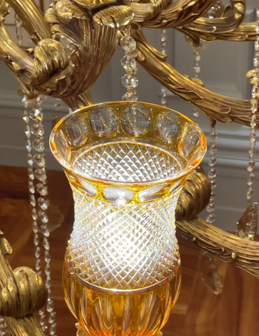 European Style Round Oversized Crystal Chandelier Crystal Extra Large Chandeliers