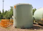 Outside Industrial Frp Septic Holding Tank Cylindric Sewage Treatment