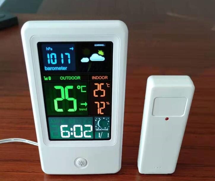 Meteorological Smart Home Weather Station Portable Weather Station With Sensor