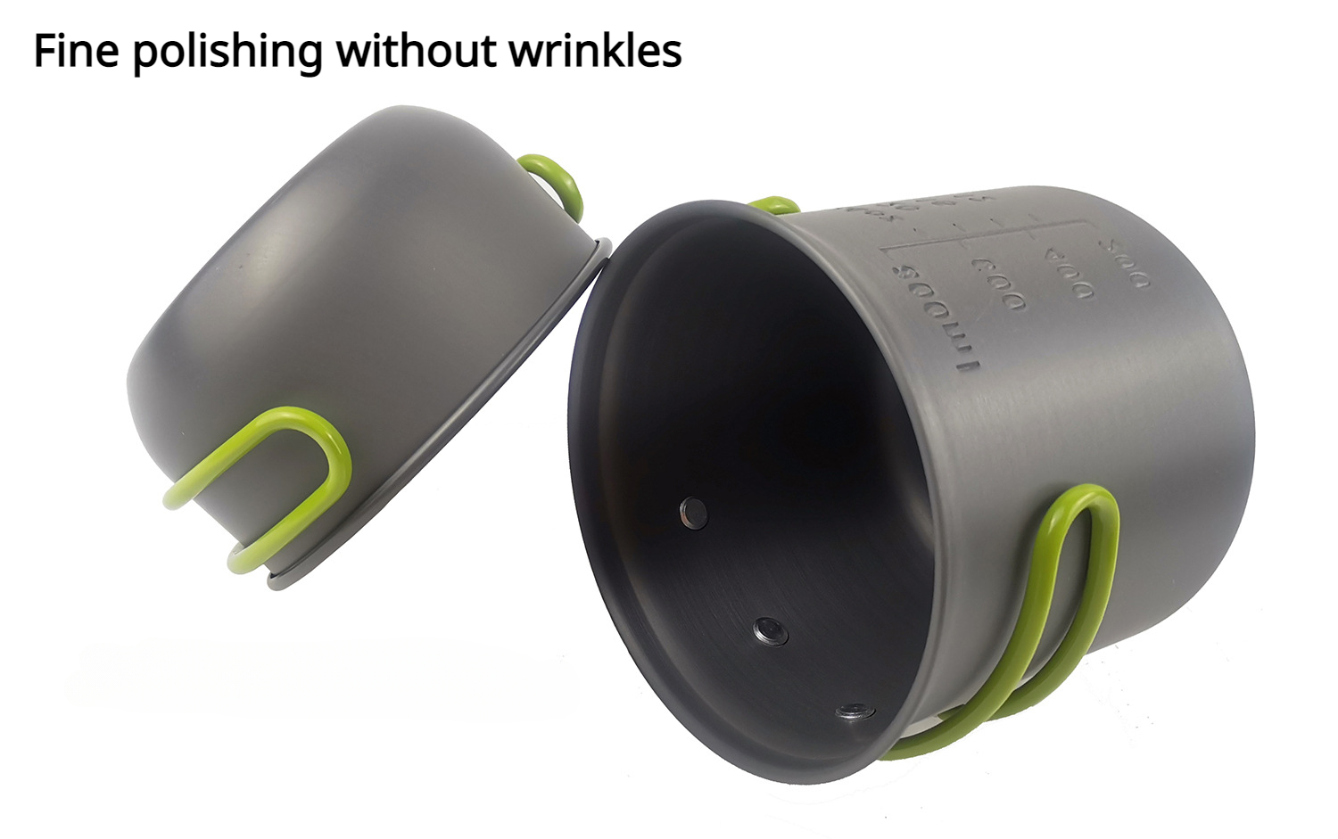 Outdoor Amenities Outdoor pot set for 1-2 people Portable camping cookware with cutlery