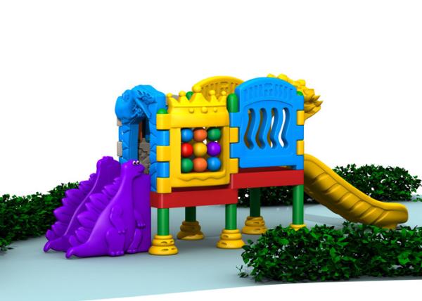 Little Volume Outdoor Kids Plastic Playground Equipment For Doll With Single