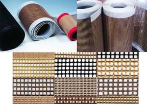 China Industrial Fiberglass Belts And PTFE Mesh Conveyor Belts wholesale