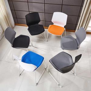 China Outdoor Chairs Pp Back Metal Frame Stackable Leisure Dining Chair wholesale