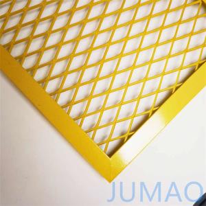 China Yellow Architectural Expandable Metal Lath Panels Room Divider wholesale