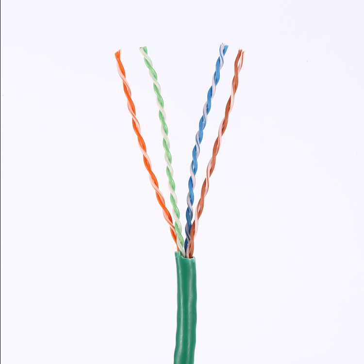 CMX Fire Rating 24AWG Cat5e UTP Patch Cable , Cat5e External Cable For Communicate