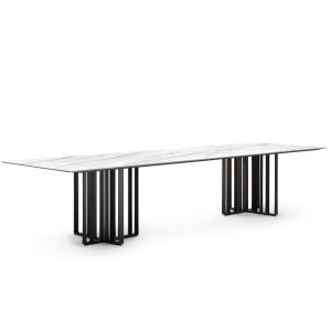 China Kitchen Cream 6 Seater Marble Dining Table And Chairs Luxury 6 Seater 100cm wholesale