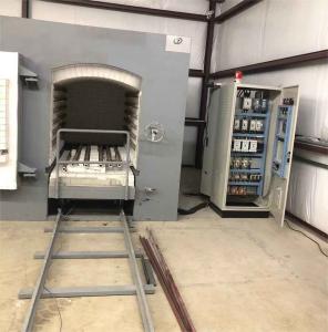 China Heat Treating Hot Air Trolley Furnace For Mechanical Parts wholesale