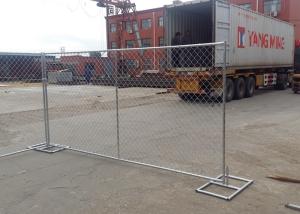 6'X12' Galvanized Chain Link Fence Panels For Commercial Construction